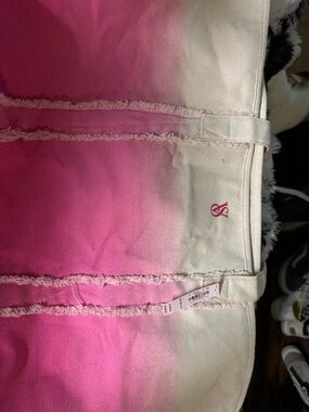 Victoria's Secret Pink Ombre Canvas Tote